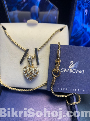 Original Swarovski Heart Pendant Necklace